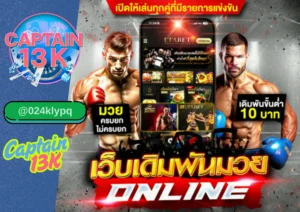 เว็บแทงมวย ที่ดีที่สุด ต้องที่ captain13k