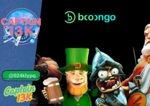 Booongo ผ่านเว็บ captain13k คาสิโนออนไลน์ครบวงจร