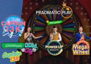 Pragmatic Play Live บน captain13k – คาสิโนสดคุณภาพระดับโลก
